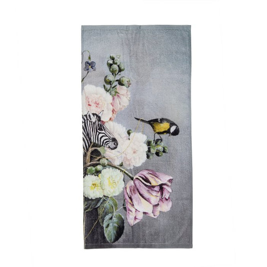 Ręcznik łazienkowy. Floral Animal.